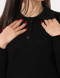 Abito in maglia Sandro Ferrone Nero