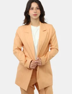 Blazer Materica Arancione