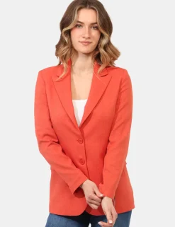Blazer Materica Arancione