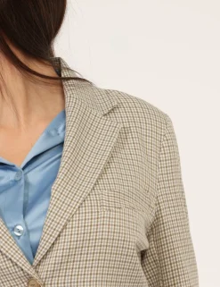 Blazer Materica Beige