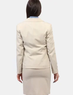 Blazer Materica Beige