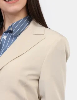 Blazer Materica Beige