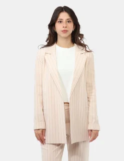 Blazer Materica Beige