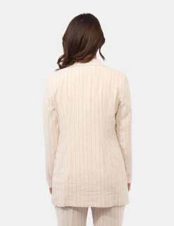 Blazer Materica Beige