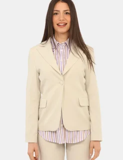 Blazer Materica Beige