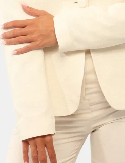 Blazer Materica Beige
