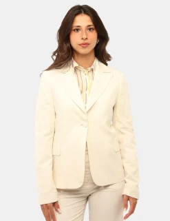 Blazer Materica Beige