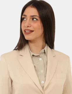Blazer Materica Beige