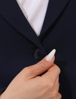 Blazer Materica Blu