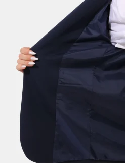 Blazer Materica Blu