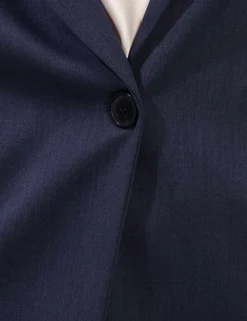 Blazer Materica Blu