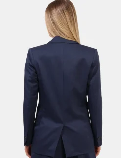 Blazer Materica Blu