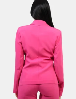Blazer Materica Fucsia