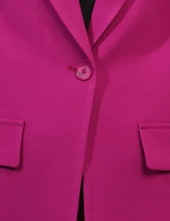 Blazer Materica Fucsia