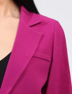 Blazer Materica Fucsia