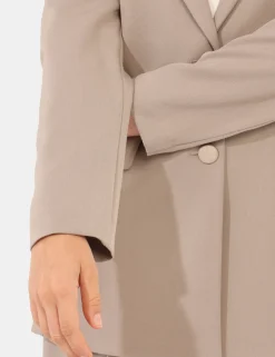 Blazer Materica Grigio