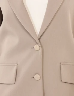 Blazer Materica Grigio