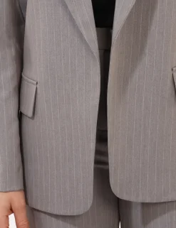 Blazer Materica Grigio