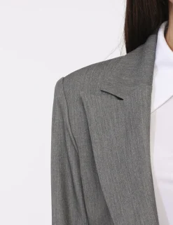 Blazer Materica Grigio