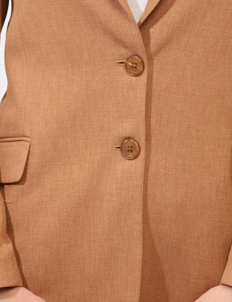Blazer Materica Marrone