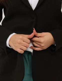 Blazer Materica Nero