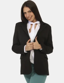 Blazer Materica Nero