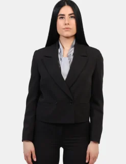 Blazer Materica Nero
