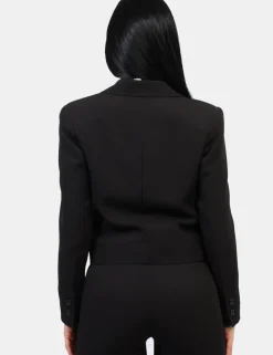 Blazer Materica Nero