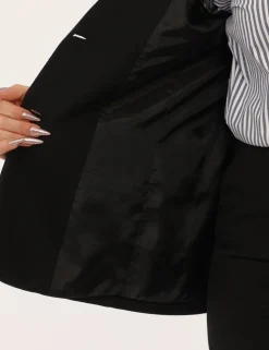 Blazer Materica Nero