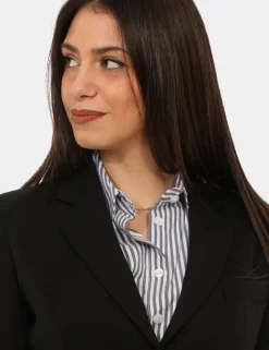 Blazer Materica Nero