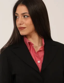 Blazer Materica Nero