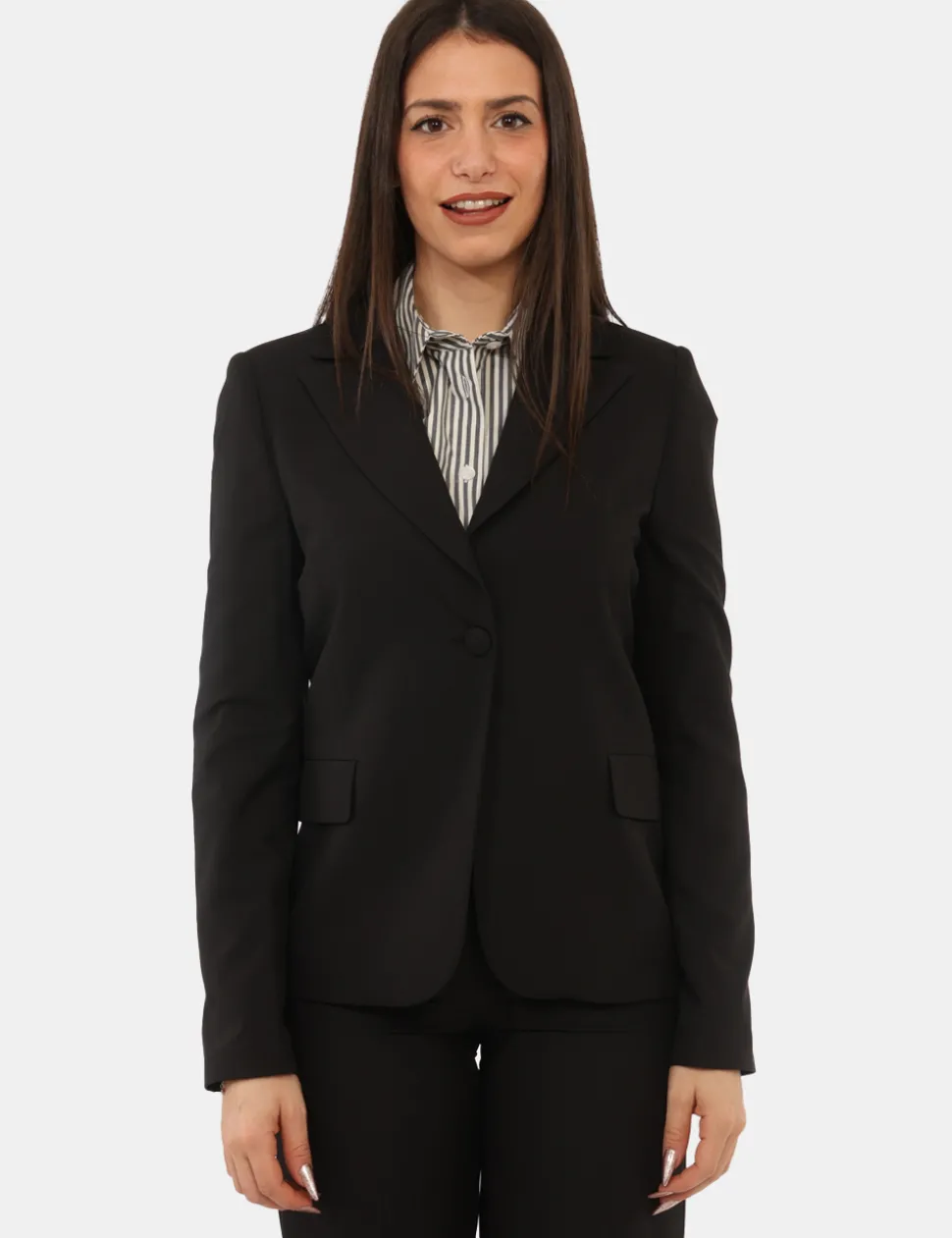 Blazer Materica Nero