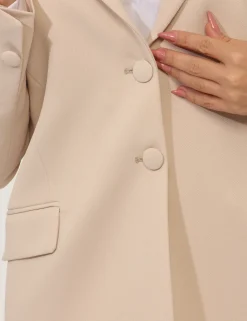 Blazer Materica Panna