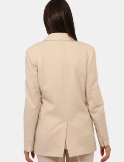 Blazer Materica Panna