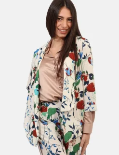 Blazer Materica Panna