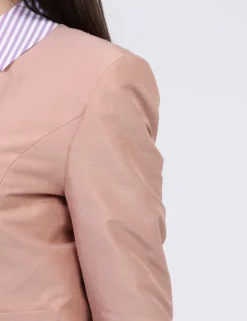 Blazer Materica Rosa