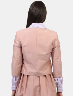 Blazer Materica Rosa