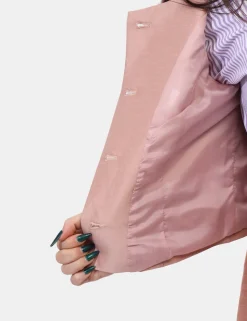 Blazer Materica Rosa