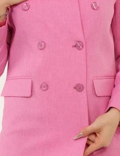 Blazer Materica Rosa