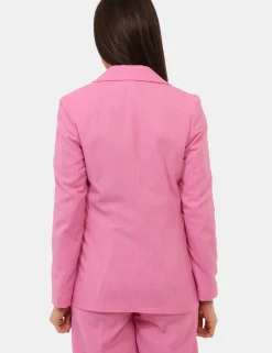 Blazer Materica Rosa