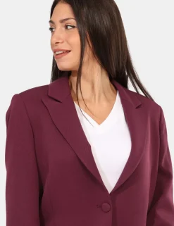 Blazer Materica Viola