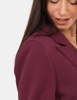 Blazer Materica Viola