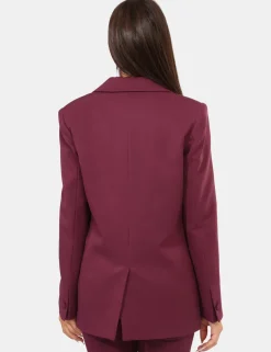 Blazer Materica Viola