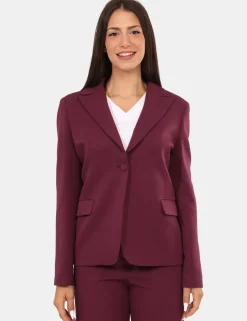 Blazer Materica Viola