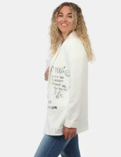 Blazer Rue De Clerie Bianco