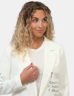 Blazer Rue De Clerie Bianco