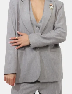 Blazer Rue De Clerie Grigio