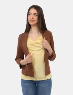 Blazer Rue De Clerie Marrone