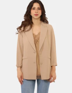 Blazer Sandro Ferrone Beige