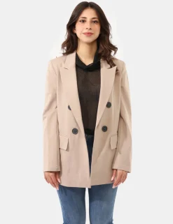 Blazer Sandro Ferrone Beige